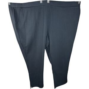 Candace Cameron Bure Black Pull-On Pants Petite 4X‎ Rayon Blend Comfort Stretch